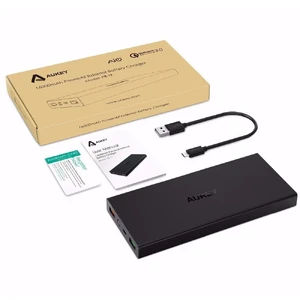 Быстрый повербанк Aukey 16000mAh Quick Charge 3.0 - Фото 3