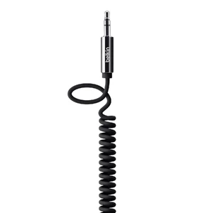Акустичний кабель Belkin Coiled 3.5 AUX Black