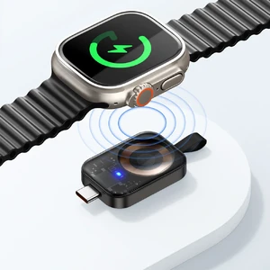 Компактный USB-C адаптер Mcdodo Wireless Charger для зарядки Apple Watch от iPhone 15 | iPad | MacBook - Фото 8