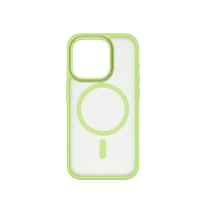 Защитный чехол с MagSafe Momax CaseForm PLAY Green для iPhone 15 Pro Max