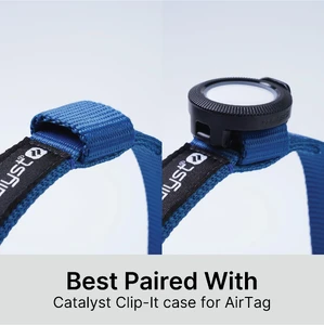 Ошейник для собак Catalyst Quick Drying 1 Dog Collar с водонепроницаемым чехлом для AirTag - Фото 5
