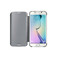 Чехол Samsung Clear S-View Cover Silver для Samsung Galaxy S6 Edge - Фото 4