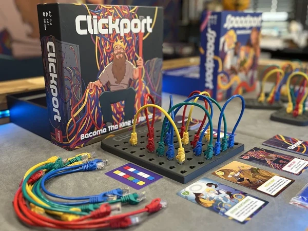 Скоростная настольная игра Clickport
