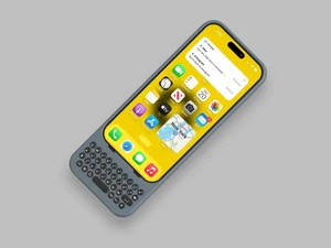 Клавиатура с дополнительным экраном Clicks Creator Founders Edition для iPhone 14 Pro, iPhone 15 Pro, iPhone 15 Pro Max - Фото 5