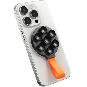 Универсальный магнитный держатель MagSafe с присоской iLoungeMax Joyroom Black/Orange - Фото 2