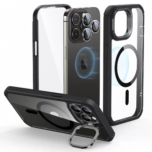 Протиударний чохол з підставкою та підтримкою MagSafe ESR Armor Tough HaloLock для iPhone 15 Pro Max - Фото 4