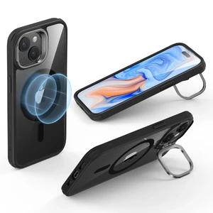Защитный чехол с подставкой и поддержкой MagSafe ESR Classic Hybrid Case HaloLock Black для iPhone 15 - Фото 4