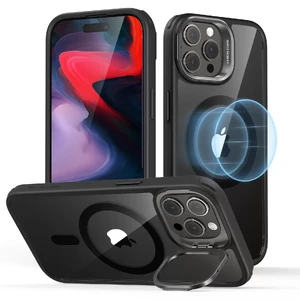 Захисний чохол з підставкою та підтримкою MagSafe ESR Classic Hybrid Case HaloLock Black для iPhone 15 Pro Max - Фото 4