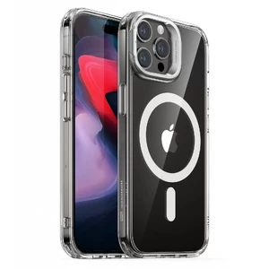 Захисний чохол з підставкою та підтримкою MagSafe ESR Classic Hybrid Case HaloLock Clear для iPhone 15 Pro Max 4894240176566  - Фото 1