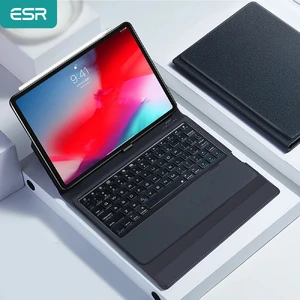Чехол-клавиатура ESR Smart Folio Keyboard Black для iPad Pro 11" (2018) | Air 4 | 5 ENG + UA стикеры - Фото 2