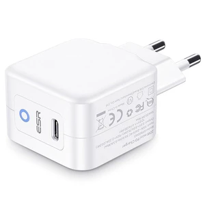 Мережевий зарядний пристрій ESR USB-C mini PD Charger 20W (EU) для швидкої зарядки iPhone | iPad / Apple Watch - Фото 2