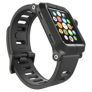 Чехол LUNATIK EPIK POLYCARBONATE Black для Apple Watch Series 3 | 2 | 1 42mm - Фото 2