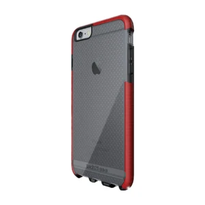 Противоударный чехол Tech21 Evo Mesh Smokey | Red для iPhone 6 Plus | 6s Plus - Фото 4