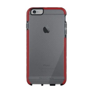 Противоударный чехол Tech21 Evo Mesh Smokey | Red для iPhone 6 Plus | 6s Plus  - Фото 1