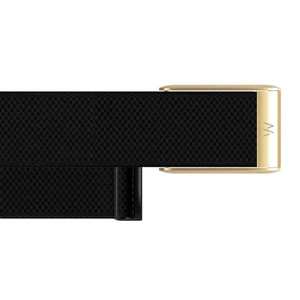 Ремінець WHOOP 5.0 SuperKnit Luxe Bands Obsidian with Gold - Фото 2
