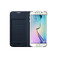 Чехол Samsung Flip Wallet Cover Black для Samsung Galaxy S6 Edge - Фото 4