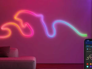 Динамічна неонова світлодіодна стрічка Govee Neon Rope Light 2 RGBIC  - Фото 1