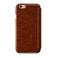 Кожаный боковой флип-чехол HOCO Luxury Series Brown для iPhone 6/6s - Фото 2
