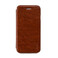Кожаный боковой флип-чехол HOCO Luxury Series Brown для iPhone 6/6s  - Фото 1