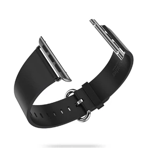 Кожаный ремешок HOCO Leather Black для Apple Watch 41mm | 40mm | 38mm - Фото 2