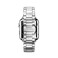Металлический ремешок HOCO Stainless Steel Silver для Apple Watch 42mm | 44mm SE | 6 | 5 | 4 | 3 | 2 | 1 - Фото 2