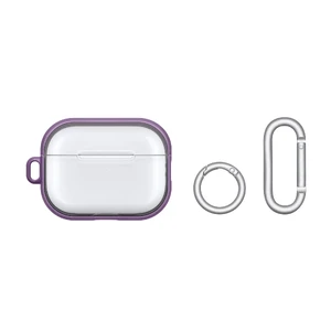 Пластиковый чехол с карабином для AirPods Pro 2 | OtterBox Lumen Purple - Фото 5
