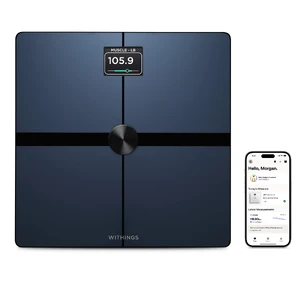 Розумні Wi-Fi-ваги Withings Body Smart Blue з відстеженням показників тіла для iOS/Android - Фото 5