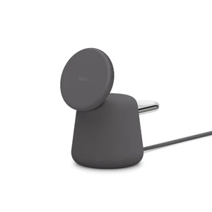 Док-станция MagSafe Belkin 2-в-1 Boost Charge Pro Charcoal 15W для iPhone AirPods | Apple Watch - Фото 2