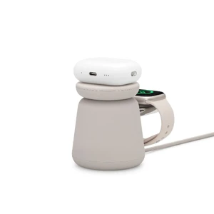 Док-станция MagSafe Belkin 2-в-1 Boost Charge Pro Sand 15W для iPhone AirPods | Apple Watch - Фото 4