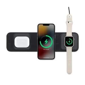 Портативная док-станция 3-в-1 mophie Travel Charger MagSafe для iPhone | Apple Watch | AirPods с быстрой зарядкой 15W