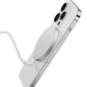 Бездротовий зарядний пристрій ESR HaloLock Mini Wireless Charger MagSafe 15W White - Фото 2