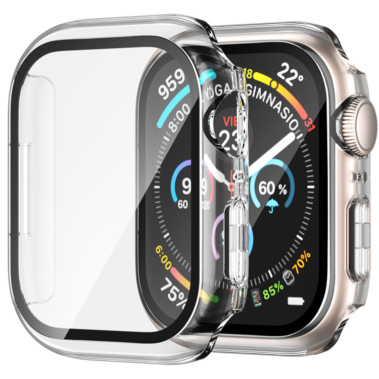 Захисний чохол зі склом iLoungeMax Clear Premium Case PC+Glass для Apple Watch 45mm Series 7