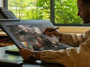Професійний графічний монітор Huion Kamvas Pro 27 - Фото 3
