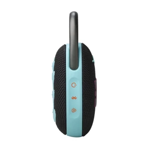 Портативна Bluetooth-колонка з карабіном JBL Clip 5 Black and Orange - Фото 5