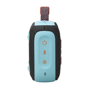 Бездротова портативна Bluetooth-колонка JBL Go 4 Black and Orange - Фото 8