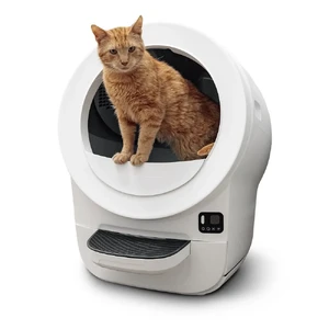 Самоочищувальний лоток для котів Whisker Litter-Robot EVO White з Wi-Fi та контролем запаху - Фото 2