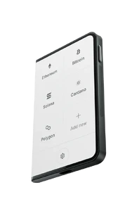 Аппаратный холодный криптокошелек Ledger Stax для криптовалюты и NFT с дисплеем и USB-C, поддержка 5000+ монет, беспроводная зарядка - Фото 3