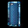 Чехол LunaTik ARCHITEK Blue для iPhone 6/6s - Фото 3