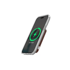Повербанк MagSafe Moft Snap Battery Pack Jet Black для iPhone 3400mAh з USB-C з індикаторами заряду - Фото 5