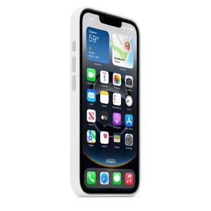 Силіконовий чохол Apple Silicone Case White (MD3P4) для iPhone 16e - Фото 2