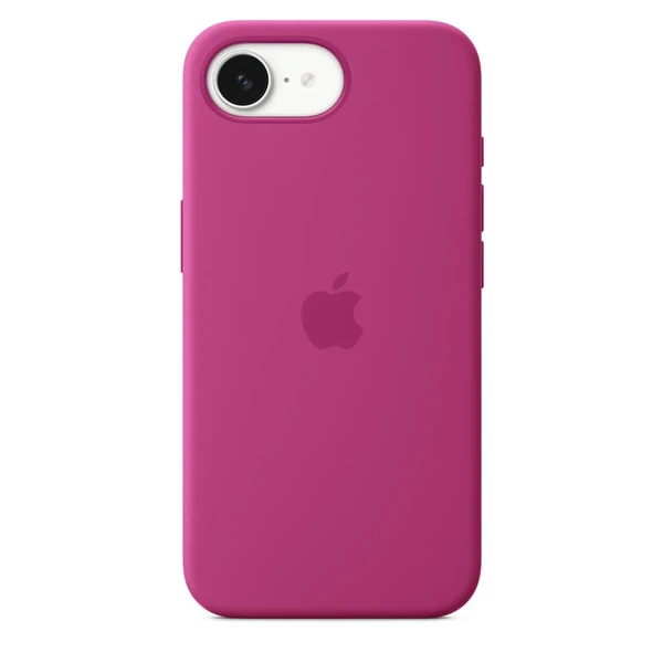 Силиконовый чехол Apple Silicone Case Fuchsia (MD3W4) для iPhone 16e в Сумах
