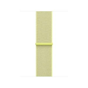 Ремешок Apple Sport Loop Neon Yellow для Apple Watch 42mm | 41mm | 40mm | 38mm - Фото 3