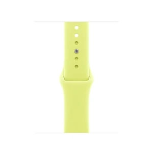 Ремешок Apple Sport Band Neon Yellow для Apple Watch 42mm | 41mm | 40mm | 38mm Размер M/L - Фото 3