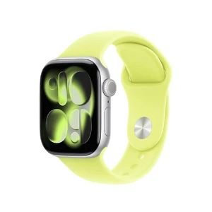 Ремешок Apple Sport Band Neon Yellow для Apple Watch 42mm | 41mm | 40mm | 38mm Размер M/L  - Фото 1