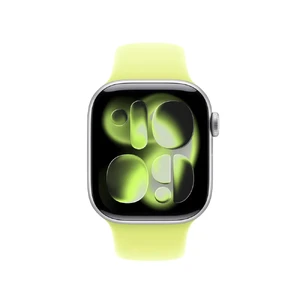 Ремешок Apple Sport Band Neon Yellow для Apple Watch 42mm | 41mm | 40mm | 38mm Размер M/L - Фото 2