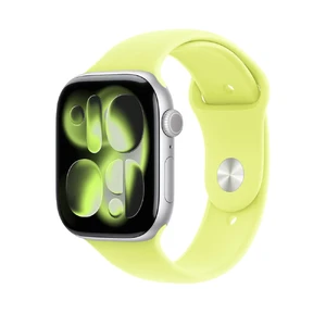 Ремінець Apple Sport Band Neon Yellow для Apple Watch 49mm | 46mm | 45mm | 44mm Розмір M/L  - Фото 1