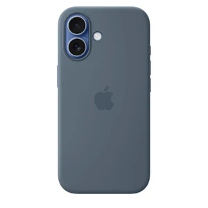 Силиконовый чехол Apple Silicone Case with MagSafe Anchor Blue для iPhone 17
