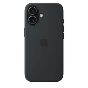 Силиконовый чехол Apple Silicone Case with MagSafe Black для iPhone 17 - Фото 2