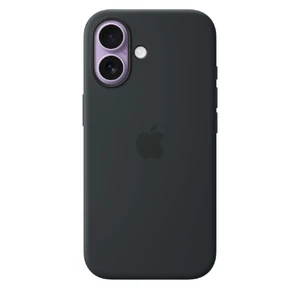 Силиконовый чехол Apple Silicone Case with MagSafe Black для iPhone 17  - Фото 1
