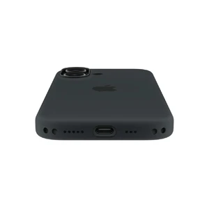 Силиконовый чехол Apple Silicone Case with MagSafe Black для iPhone 17 - Фото 7